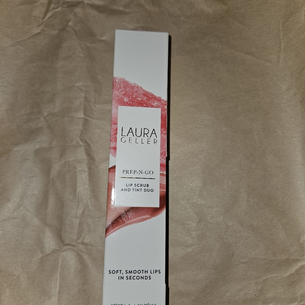 Laura Geller Prep-N-Go Lip Scrub and Oil Tint Color Finish Line New - Picture 2 of 8